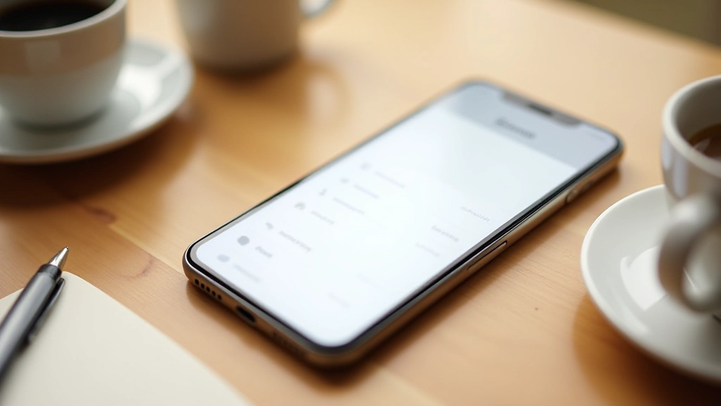 Interface mobile montrant un menu hamburger bien conçu et responsif