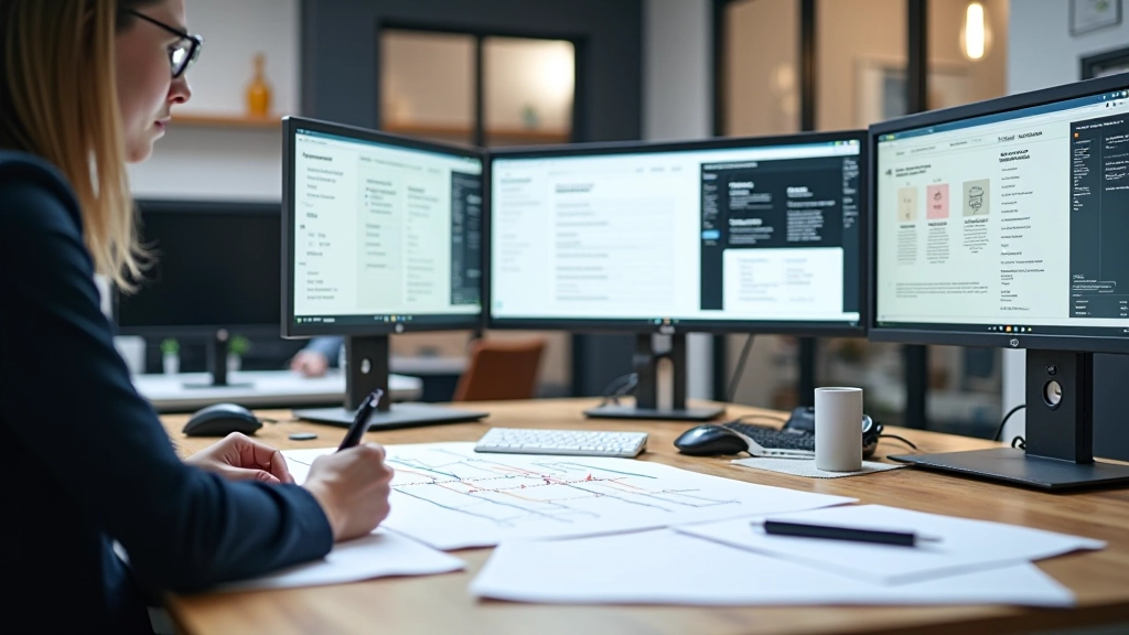 Espace de travail de conception de l'architecture de navigation